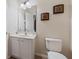 Clean bathroom with white vanity and updated fixtures at 901 Marcello Blvd, Kissimmee, FL 34746
