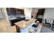 Modern kitchen with granite countertops and stainless steel appliances at 1057 Cambridge Dr, Winter Haven, FL 33881