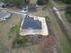 Aerial view of new house under construction at 127 Dorchester Ct, Kissimmee, FL 34758