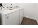 Bright laundry room with washer and dryer included at 13404 Sw 60Th Court Rd, Ocala, FL 34473