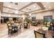 Elegant dining room with ample seating for residents at 203 Los Gatos Pl, Poinciana, FL 34759