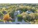 Aerial view of house and surrounding neighborhood at 2650 Hilliard Ct, Kissimmee, FL 34744