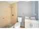 Bathroom with shower, toilet and vanity at 2650 Hilliard Ct, Kissimmee, FL 34744