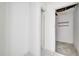 A simple closet with a shelf and hanging rod at 2650 Hilliard Ct, Kissimmee, FL 34744