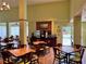 Spacious breakfast area with ample seating and beverage station at 3000 Maingate Ln # 209, Kissimmee, FL 34747