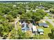 Single-story house with solar panels and a large backyard at 4755 Oakwood Dr, St Cloud, FL 34772