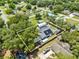 Single-story house with solar panels and large backyard at 4755 Oakwood Dr, St Cloud, FL 34772