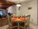 Charming dining room with wooden table and four chairs at 5030 Haywood Ruffin Rd, St Cloud, FL 34771