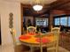 Bright dining area with a view into the Gathering room at 5030 Haywood Ruffin Rd, St Cloud, FL 34771