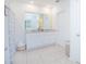 Clean bathroom with granite countertop and double vanity at 5283 Bracks Landing Dr Dr, St Cloud, FL 34771