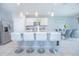 Modern kitchen with granite countertops and white cabinets at 5283 Bracks Landing Dr Dr, St Cloud, FL 34771