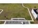 Aerial view of empty lot with parking at 606 Tortugas St, Haines City, FL 33844