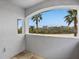 This patio offers views of tropical landscaping and a lush field at 733 Desert Mountain Ct, Reunion, FL 34747