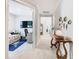 Long hallway with access to bedroom and living spaces at 1062 Umbria Dr, Kissimmee, FL 34759