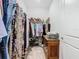 Spacious walk-in closet with ample hanging and shelving space at 1062 Umbria Dr, Kissimmee, FL 34759
