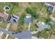 Aerial view showing house location and neighborhood context at 110 Talavera Ln, Kissimmee, FL 34758