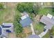 Aerial view showing house location and neighborhood context at 110 Talavera Ln, Kissimmee, FL 34758