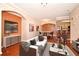 Bright living room with hardwood floors and an open floorplan at 12414 Baleria Cv # 108, Orlando, FL 32837