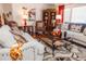 Cozy living room featuring comfortable sofas and a coffee table at 1296 Skyline Dr, Tavares, FL 32778