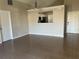 Kitchen features a pass-through to dining area at 136 Pinewood Cir, Kissimmee, FL 34743