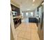 Modern kitchen with stainless steel appliances and dark wood cabinetry at 1478 Garden Arbor Ln, Orlando, FL 32824