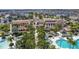 Community clubhouse and pool area at 1812 Sandy Park Trl, Kissimmee, FL 34747