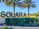 Solara Resort community entrance sign at 1812 Sandy Park Trl, Kissimmee, FL 34747
