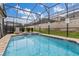 Screened-in pool and spa with plenty of room for relaxation at 1812 Sandy Park Trl, Kissimmee, FL 34747