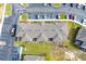 Aerial view of building and surrounding parking at 215 Annabelle Way, Davenport, FL 33837