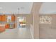 Spacious kitchen with an island, stainless steel appliances, and ample cabinetry at 223 Largovista Dr, Oakland, FL 34787