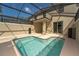 Private screened-in plunge pool and patio at 2381 Reading Trl, Kissimmee, FL 34746