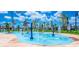 Interactive splash pad with various water features for  at 2381 Reading Trl, Kissimmee, FL 34746