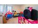 bedroom with bunk beds and fun decor at 2778 Sunkissed Dr, St Cloud, FL 34771
