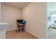 Small home office with a computer and a globe at 2778 Sunkissed Dr, St Cloud, FL 34771