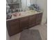 Bathroom with vanity, sink, and tiled floor at 2889 Paige Dr, Kissimmee, FL 34741