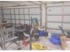 Garage with storage items, tools, and equipment at 2889 Paige Dr, Kissimmee, FL 34741