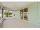 Spacious screened porch with sliding glass doors at 511 Cardinal Dr, Kissimmee, FL 34759