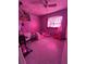 Small bedroom, decorated with pink-toned walls and interior at 589 Duncan E Cir, Auburndale, FL 33823