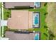 Top-down view of house and surrounding area at 7638 Oakmoss Loop, Davenport, FL 33837