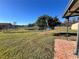 Spacious backyard with pond view and patio at 812 Park Villa Cir, Orlando, FL 32824