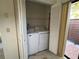 Convenient laundry closet with washer and dryer at 812 Park Villa Cir, Orlando, FL 32824