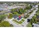 This aerial view highlights the property's position within its residential neighborhood at 1022 Mack Ave, Orlando, FL 32805