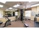 Fitness center with a variety of exercise machines at 1118 Park Ridge Cir, Kissimmee, FL 34746