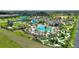 Aerial view of resort-style amenities at 1320 Moss Creek Ln, Davenport, FL 33836