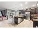Kitchen with stainless steel appliances and an island at 1320 Moss Creek Ln, Davenport, FL 33836