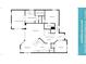 Two-bedroom, two-bathroom floor plan with open concept living at 2243 Wyndham Palms Way, Kissimmee, FL 34747