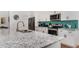 Modern kitchen with granite countertops and island at 2243 Wyndham Palms Way, Kissimmee, FL 34747