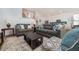 Comfortable living room with two sofas and a coffee table at 2243 Wyndham Palms Way, Kissimmee, FL 34747