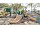 Community playground with slides and climbing structures at 2243 Wyndham Palms Way, Kissimmee, FL 34747