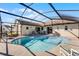Spacious screened pool and patio area at 2302 Aberdeen Ct, Kissimmee, FL 34743